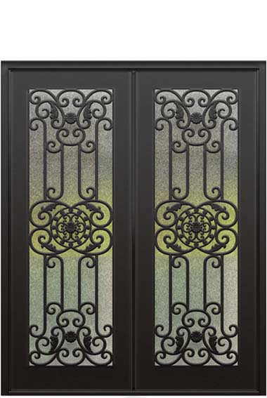 double entry iron door Kansas