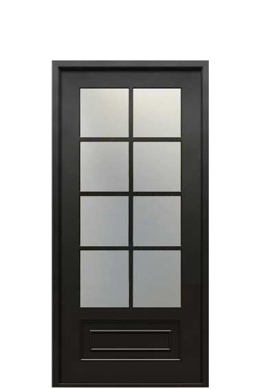 modern iron doors Kansas